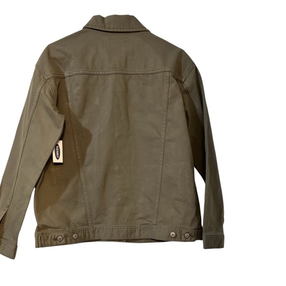 Old Navy Boyfriend Jacket in Olive - Picture 2 of 4
